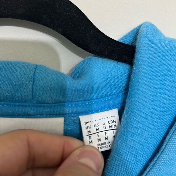 Adidas The Simpsons Collaboration Mens Blue Fleece Squishee Hoodie Size Medium - Picture 6 of 11